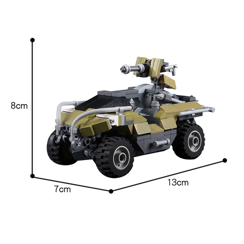Bộ 343 Khối Lắp Ráp Mô Hình Quân Đội MOC HALO