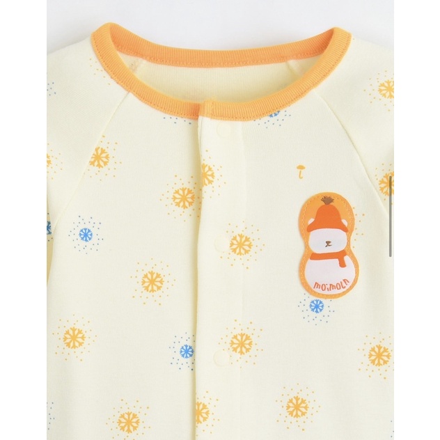 Set body + mũ cotton mềm co giãn Moimoln xuất Hàn dư xịn hoạ tiết Noel
