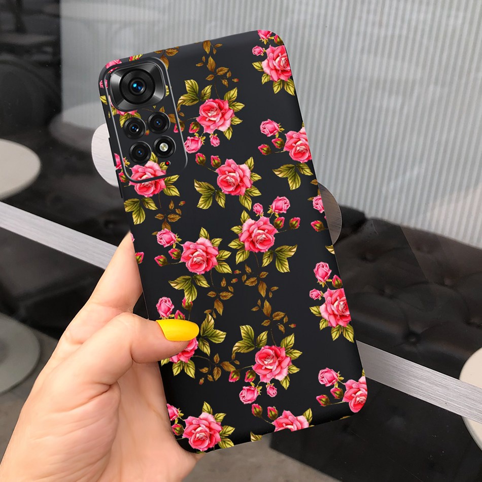 Ốp Điện Thoại Họa Tiết Hoa Hồng Cho Xiaomi Redmi Note 11  Note 10 10S Note10 Pro 9S Note9 9 Pro