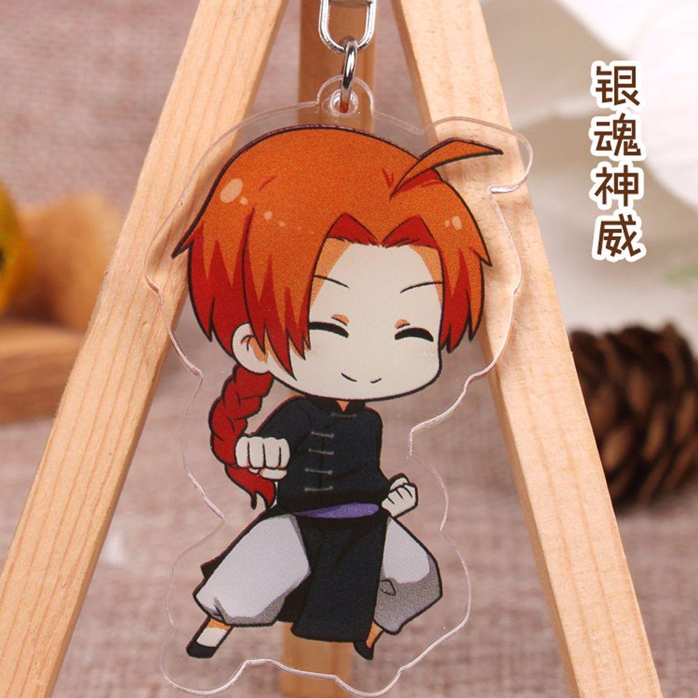 Móc Khóa Hình Nhân Vật GINTAMA Dễ Thương