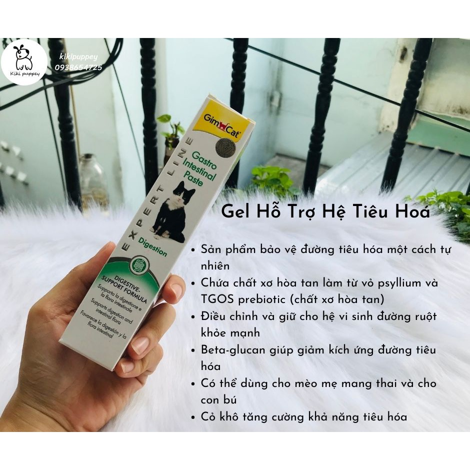 Gel dinh dưỡng tăng cường đề kháng cho mèo Gimcat bổ sung 12 vitamin thiết yếu 50g