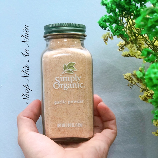 Bột tỏi hữu cơ Simply 103g