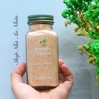 Bột tỏi hữu cơ Simply 103g