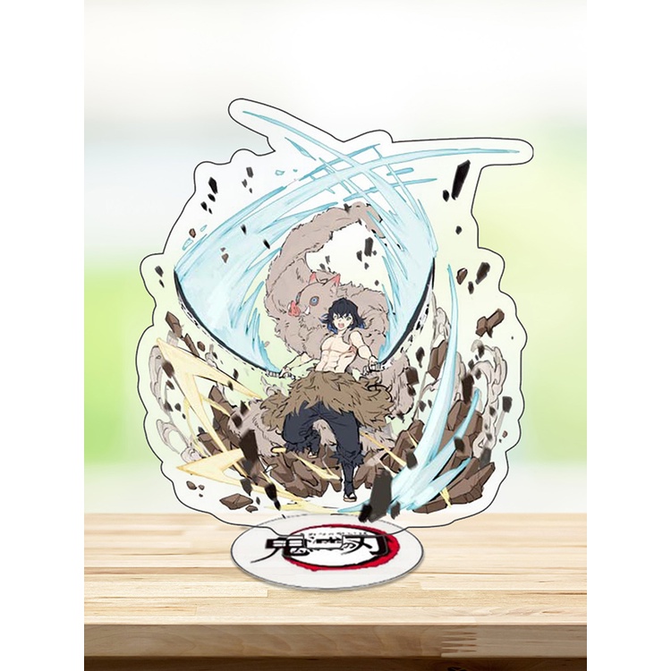 Mô Hình Nhân Vật Kimetsu No Yaiba Có Giá Đỡ Bằng Nhựa Acrylic Để Bàn Trang Trí