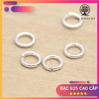 Charm S925 khoen tròn hở