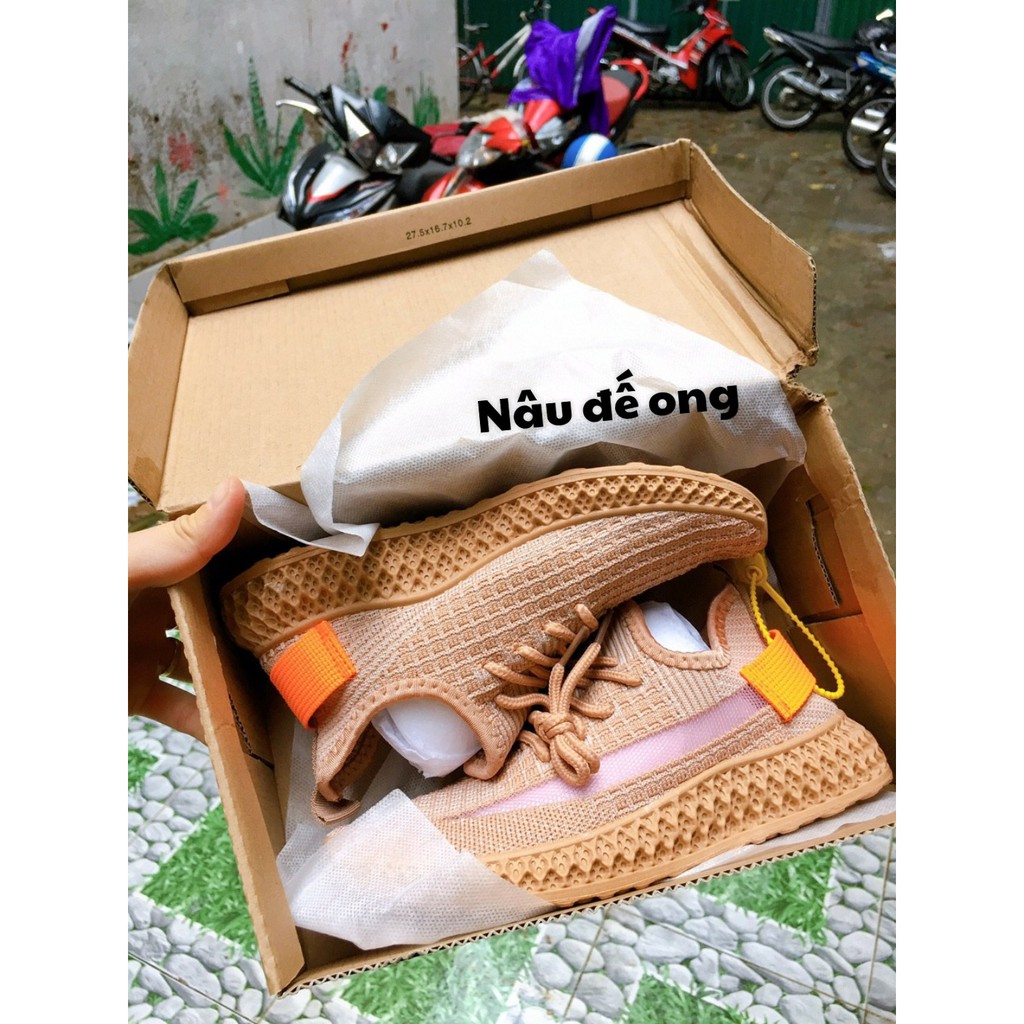 Giày Thể Thao Nữ YZ Đế Cao Su (Fullbox) | BigBuy360 - bigbuy360.vn