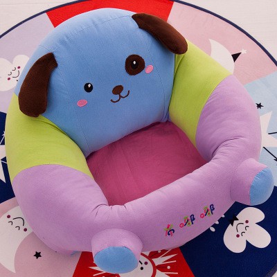 Ghế tập ngồi cho bé bằng vải nhồi bông