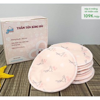 [MẪU MỚI] LÓT THẤM SỮA BẰNG VẢI GIẶT ĐƯỢC CHỐNG TRÀN SỮA THƯƠNG HIỆU GOODMAMA