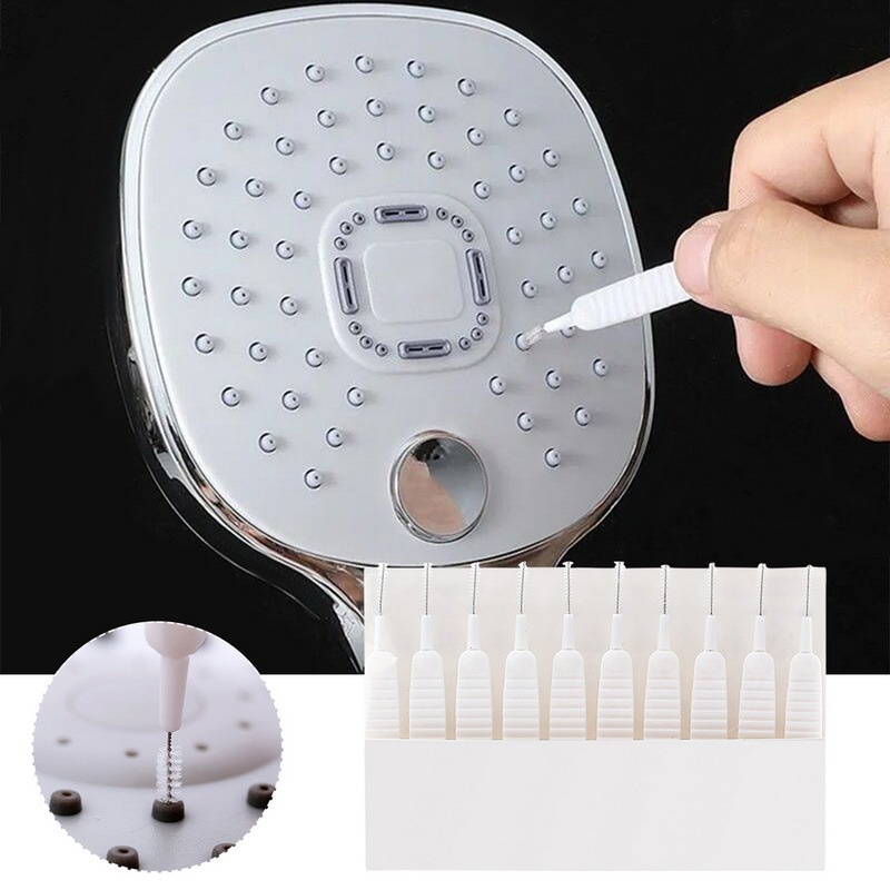 Bộ 10 Bàn Chải Làm Sạch Lỗ Chân Lông Chống Tắc Nghẽn Lỗ Chân Không Cho Nhà Bếp/Nhà Vệ Sinh/Điện Thoại