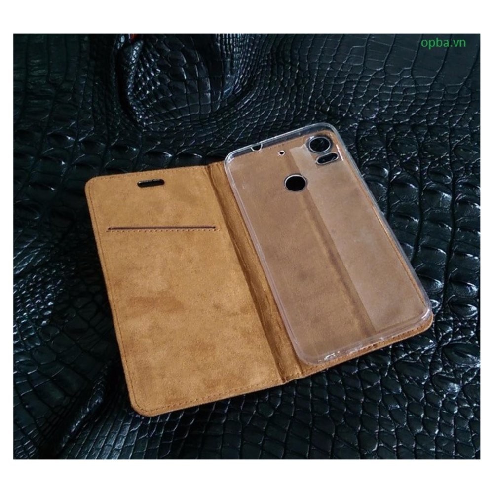 Bao Da Ionecase HTC 10 Pro Da Bò Màu Đen