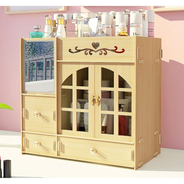 Kệ Đựng Mỹ Phẩm Trang Điểm Kệ Mỹ Phẩm Tiết Kiệm Không Gian - Mỹ Phẩm Trang Điểm