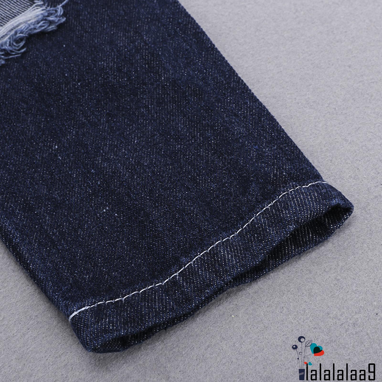 Set Đồ Mùa Hè 2 Món Gồm Áo Hở Vai Màu Trơn + Quần Jeans Rách Cho Bé Gái 9 Tháng Đến 7 Tuổi