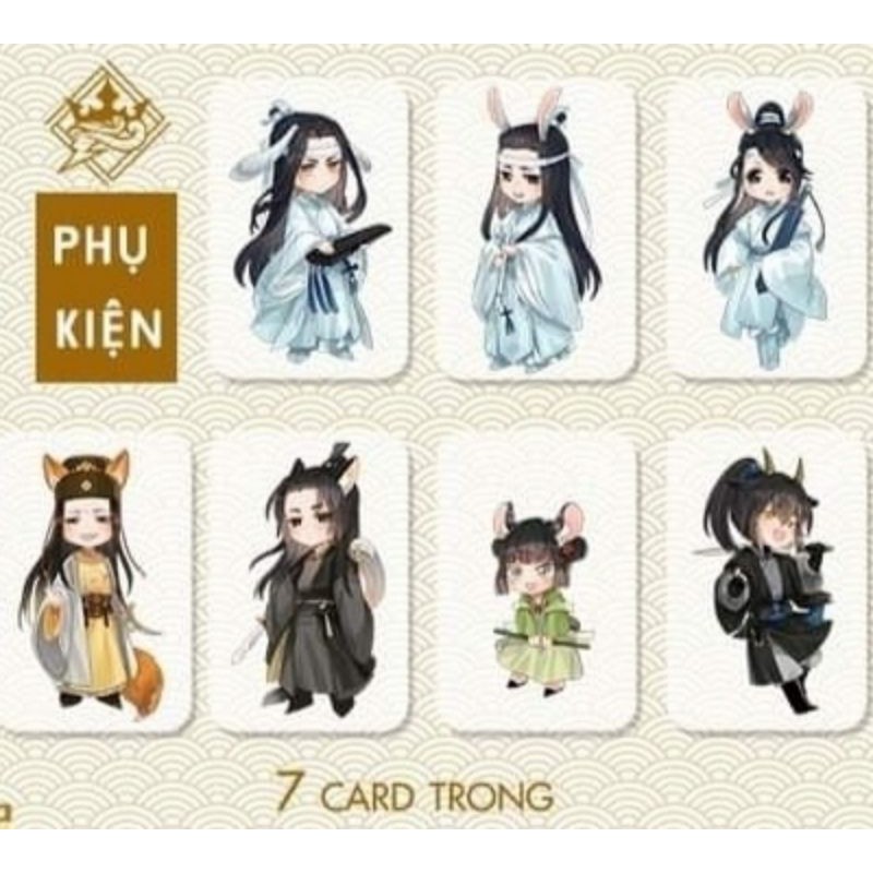 Bộ 7 Card Ma Đạo Tổ Sư 3+4