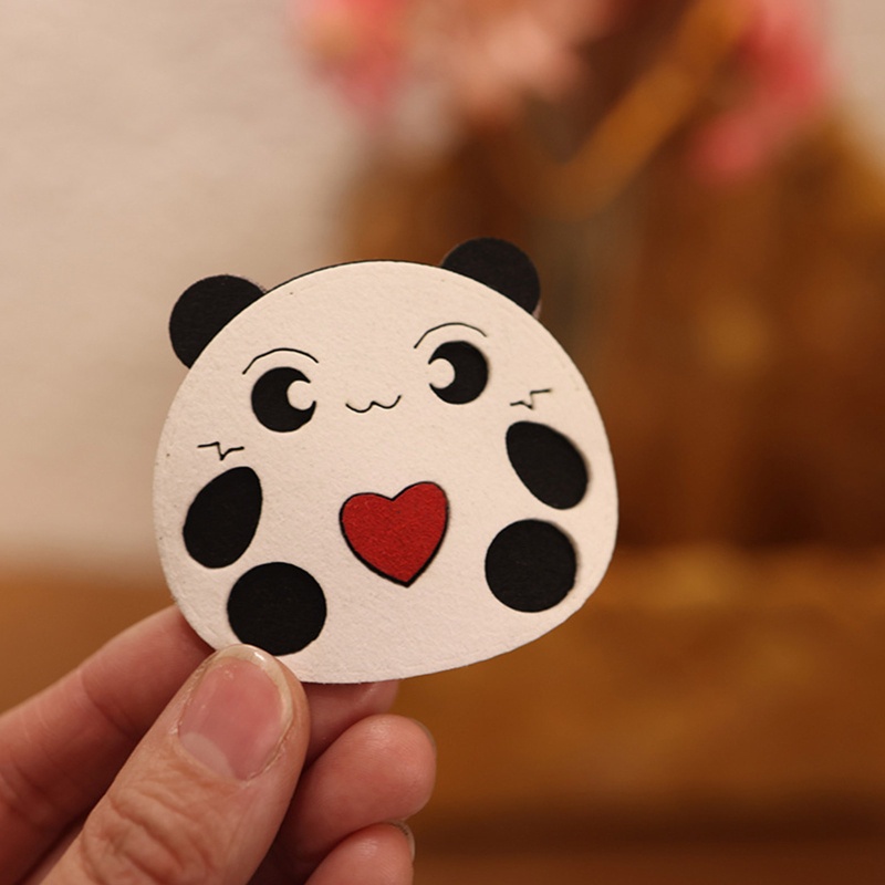 Kẹp Tóc Hình Gấu Trúc Hoạt Hình Nhiều Kiểu Dáng Chống Trượt Cho Bé