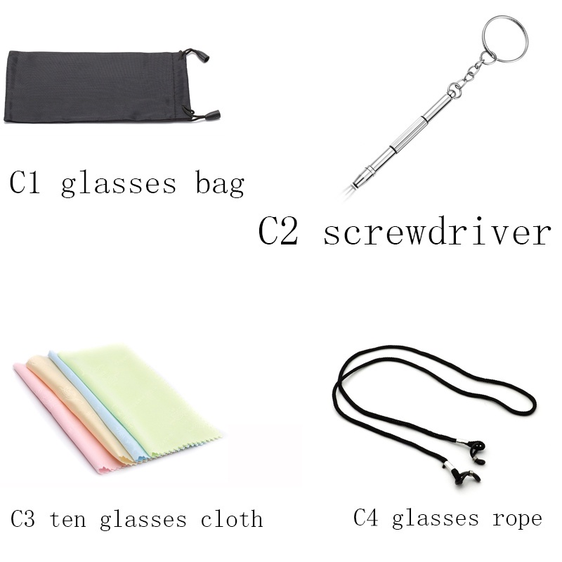 Set 10 Khăn Lau Mắt Kính / Tua Vít / Tua Vít Chất Liệu Vải Sợi Đen Chống Rơi