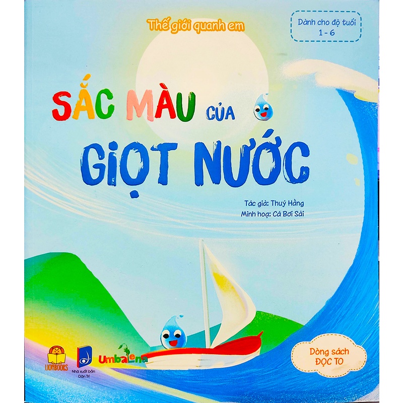 Sách thiếu nhi - Sắc màu của giọt nước Lionbooks