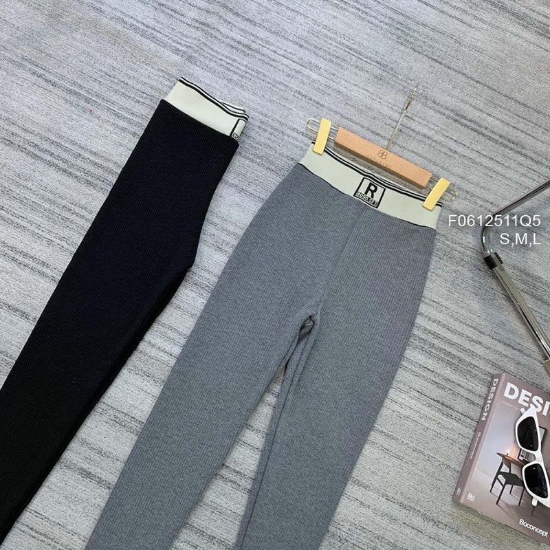 Quần legging thun dài hàng QC!