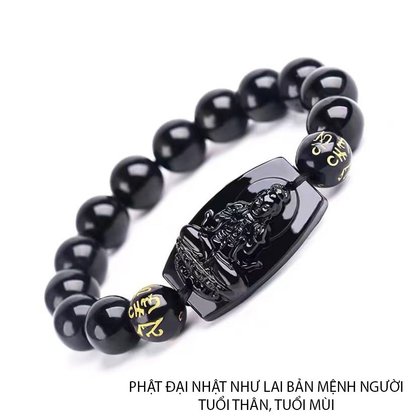 ) MIỄN PHI VẬN CHUYỂN - Vòng tay phật Hư Không Tạng Bồ Tát - Phật bản mệnh tuổi Sửu, Dần - mặt phật - tượng phậ