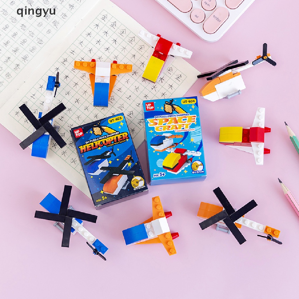 Đồ Chuốt Bút Chì Xếp Hình Hoạt Hình DIY Sáng Tạo Cho Học Sinh