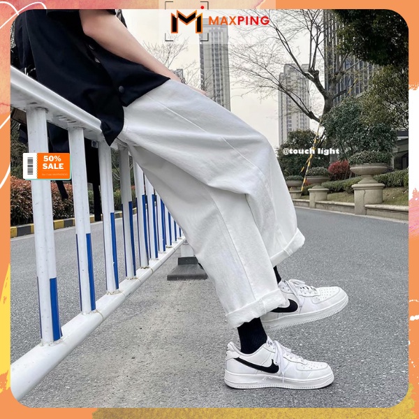 Quần kaki unisex , quần nam đẹp kiểu Hàn Quốc MXP04 - Shop MaxPing