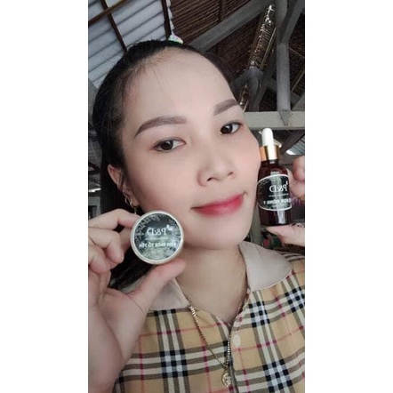 Combo kem fece & trắng da