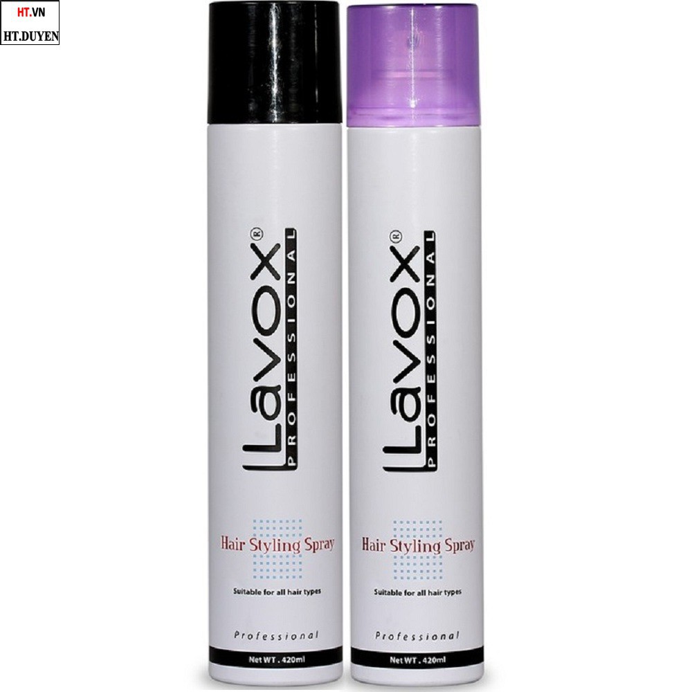 Keo xịt tóc Lavox 420ml (gôm xịt)