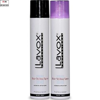 Keo xịt tóc Lavox 420ml (gôm xịt)