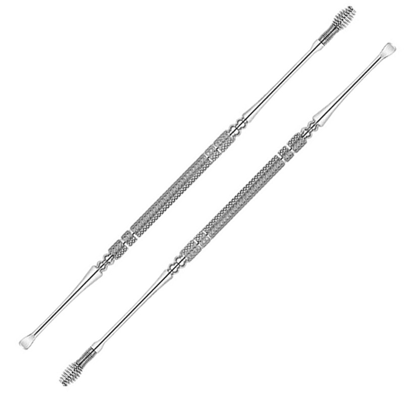 Dụng Cụ Lấy Ráy Tai Đầu Xoay 360 Độ Bằng Thép Không Gỉ