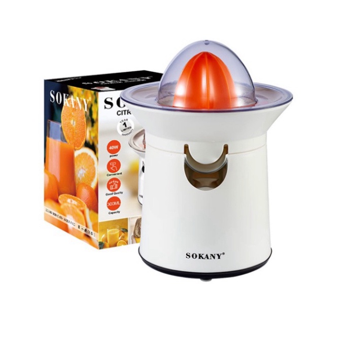 Máy Vắt Cam Sokany SK726 Chính Hãng - Máy Ép Nước Cam Tự Động Bằng Điện 2 Chiều