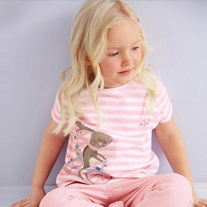 Áo Thun Ngắn Tay In Chữ My Boy/Girl Cho Bé