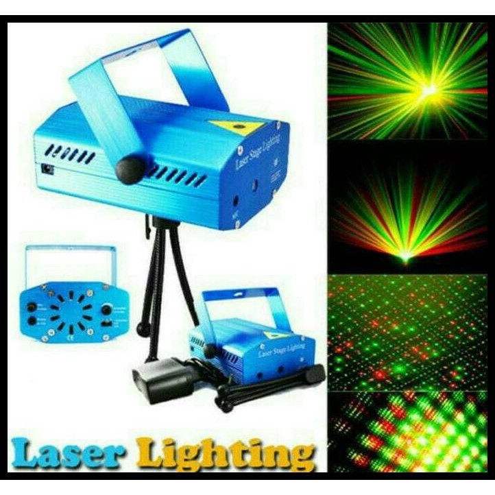 Đèn Laser chiếu sân khấu mini