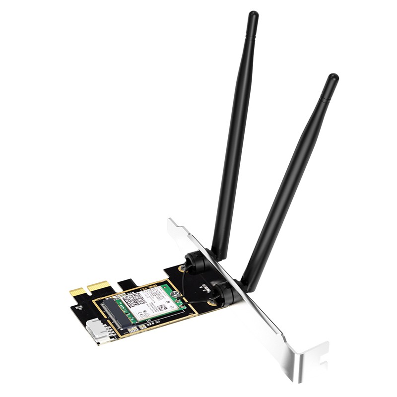 Card Mạng Không Dây Edup 9636es 3000mbps Wifi 6 Pci-E Bluetooth 5.1 Dualband 2.4g / 5ghz 802.11ac / Ax Ax200 Pci-E | BigBuy360 - bigbuy360.vn