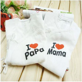 Áo xô cài chéo in chữ papagao