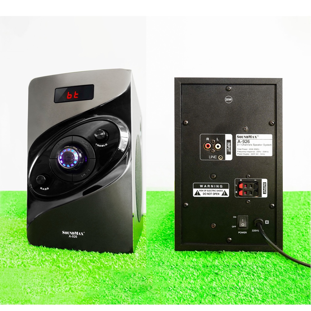 Loa Vi Tính SoundMax A926 2.1 32W  Bluetooth. - Hàng Chính Hãng.