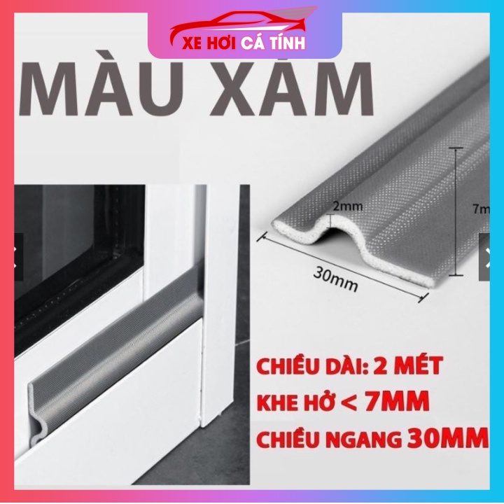 [⚡️FLASH SALE] 2m Ron Màng PE Loại Cải tiến Dán Chắn NướcGió Chính Hãng,Gioăng Chặn Khe Cửa Ngăn Côn Trùng,Bụi Bẩn,Các