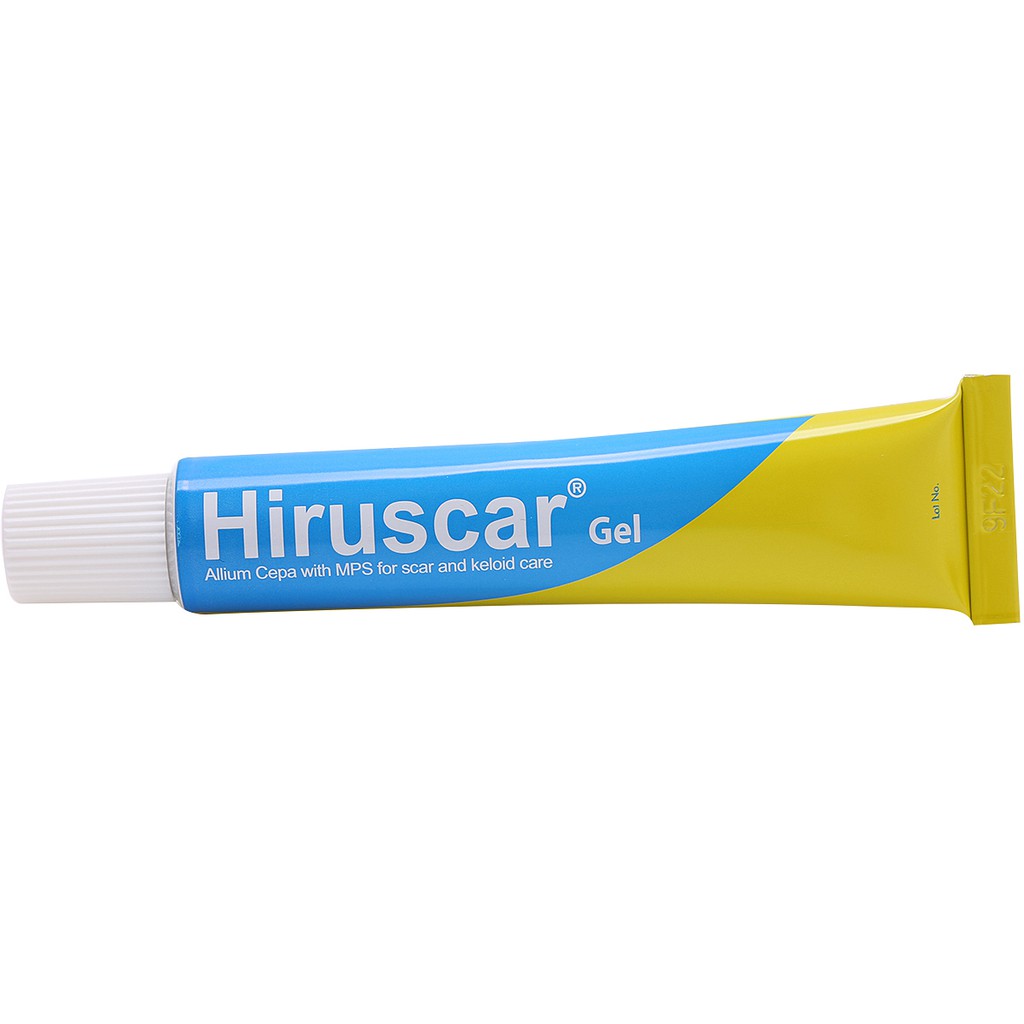 Hiruscar – Hỗ trợ giảm sẹo lồi, sẹo lõm – tube 20g