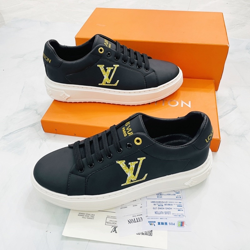 Giày sneaker LV#, Giày Thể Thao Nam Fullbox. Giày LV6 trắng & đen cho nam