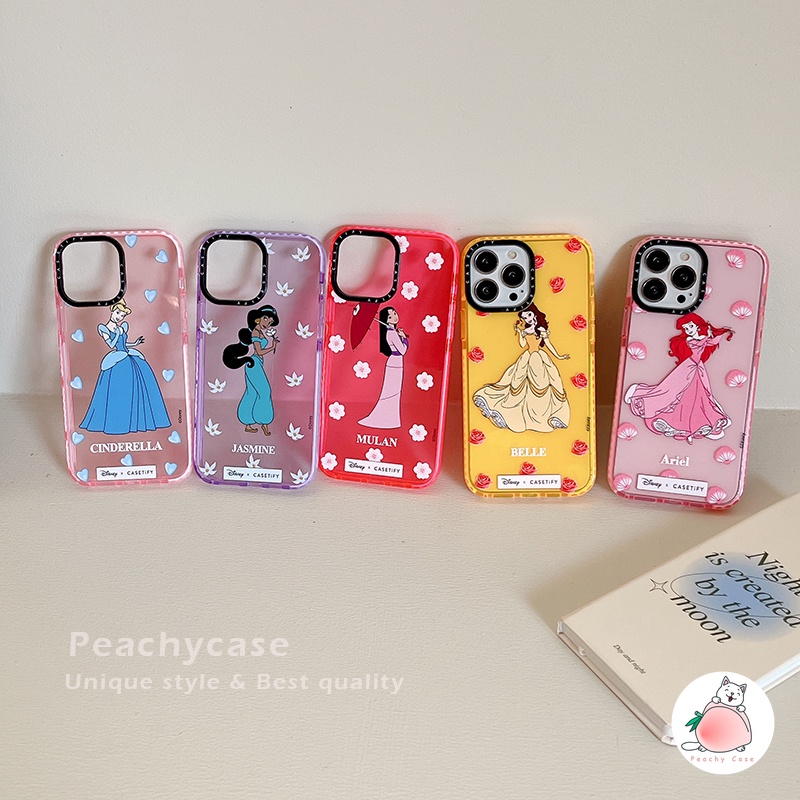 Ốp Điện Thoại TPU Dẻo Trong Suốt Dạ Quang In Hình Công Chúa Hoa Hoạt Hình Cho IPhone 13 12 Pro Max 11 Xr Xs Max X 12 Mini 6 7 8 Plus 13mini