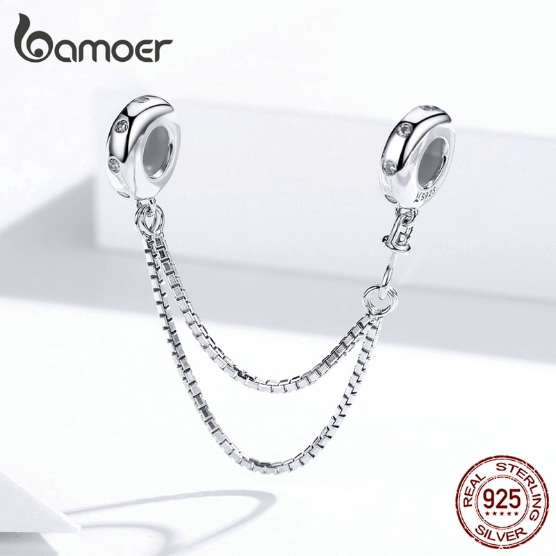 Hạt Trang Sức Bamoer SCC1419 Bạc 925 Làm Vòng Đeo Tay Xinh Xắn