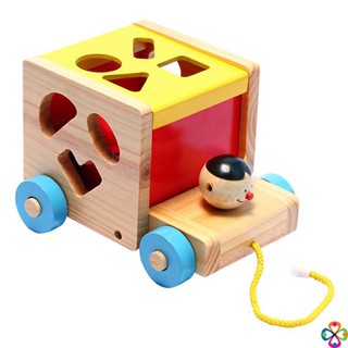 Xe cũi gỗ thả hình Halloweeen Edugames