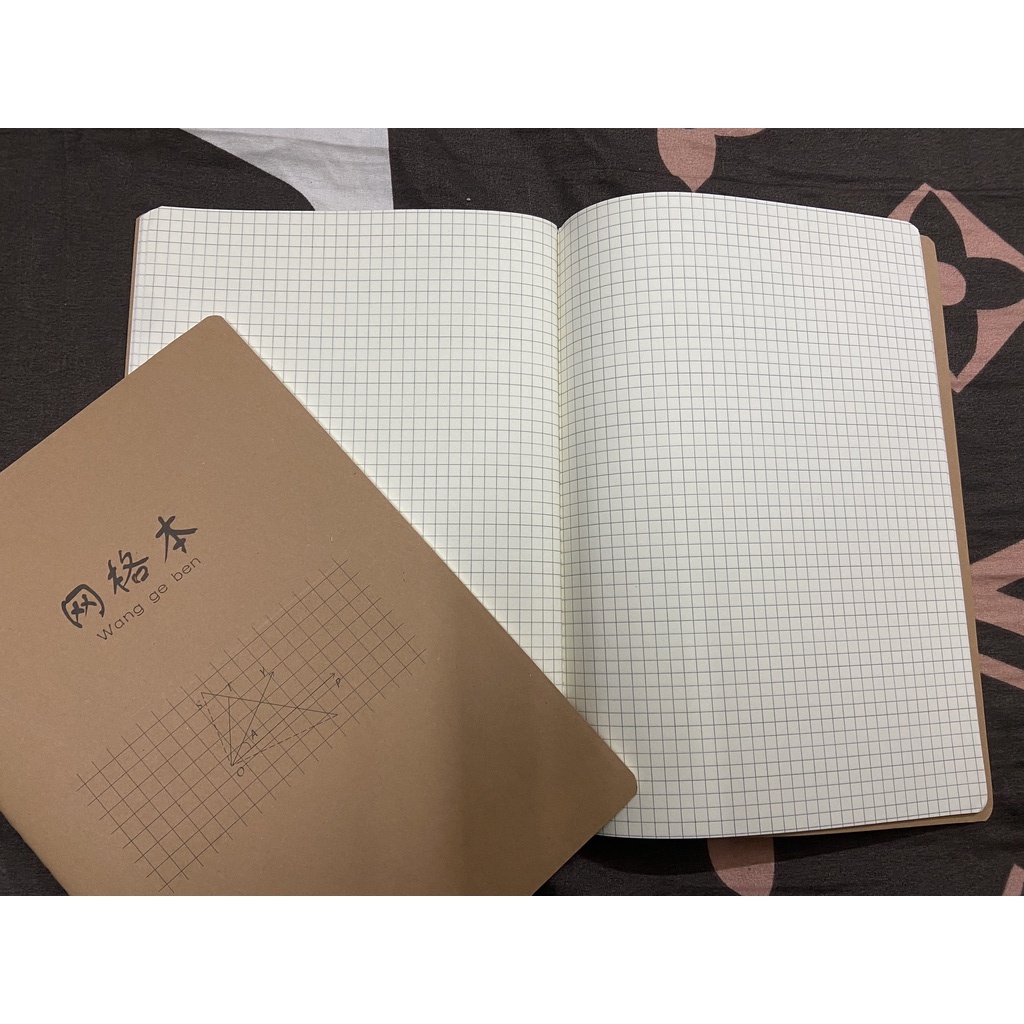Vở kẻ ô vuông luyện viết tiếng Trung Hàn Nhật, tập viết chữ Hán 72tr