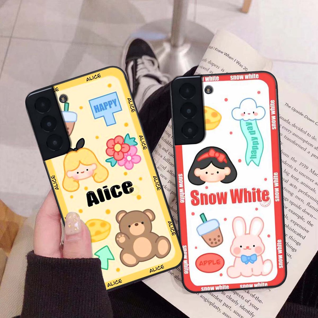 Ốp Samsung S21 / S21 Fe bộ hình dẫ thương cute . Vỏ lưng SS giá rẻ