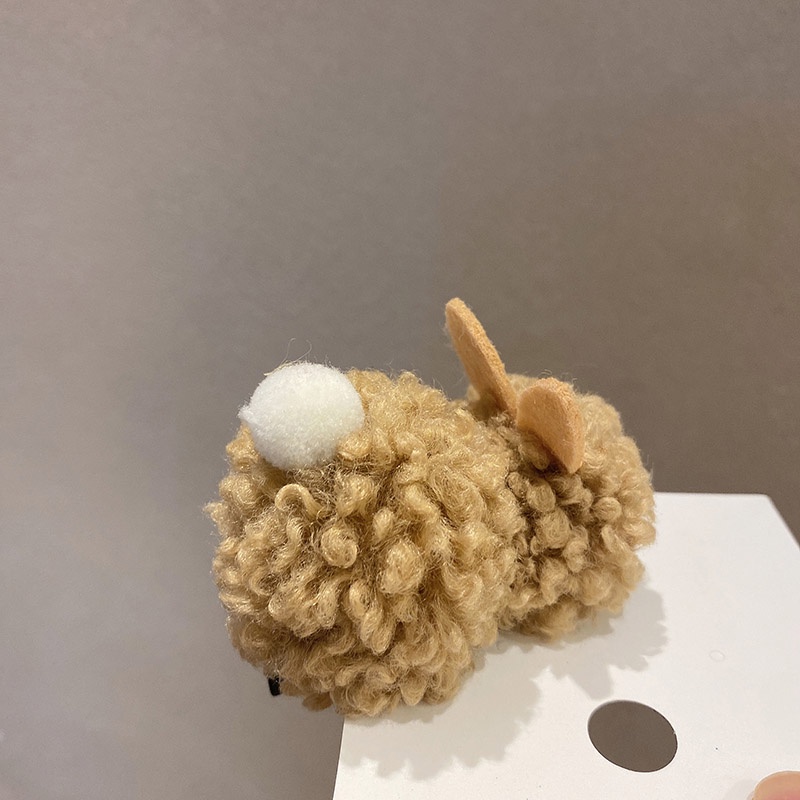 Kẹp tóc hình thỏ hoạt hình 3D dễ thương