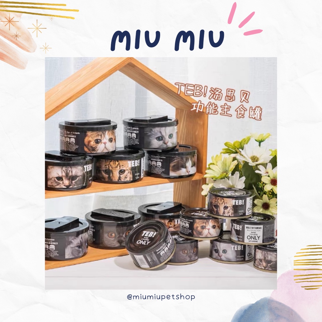 Pate TEB! thức ăn cao cấp cho mèo 170g bổ xung taurin, multivitamin, đẹp lông giá rẻ nhất, pate cho mèo