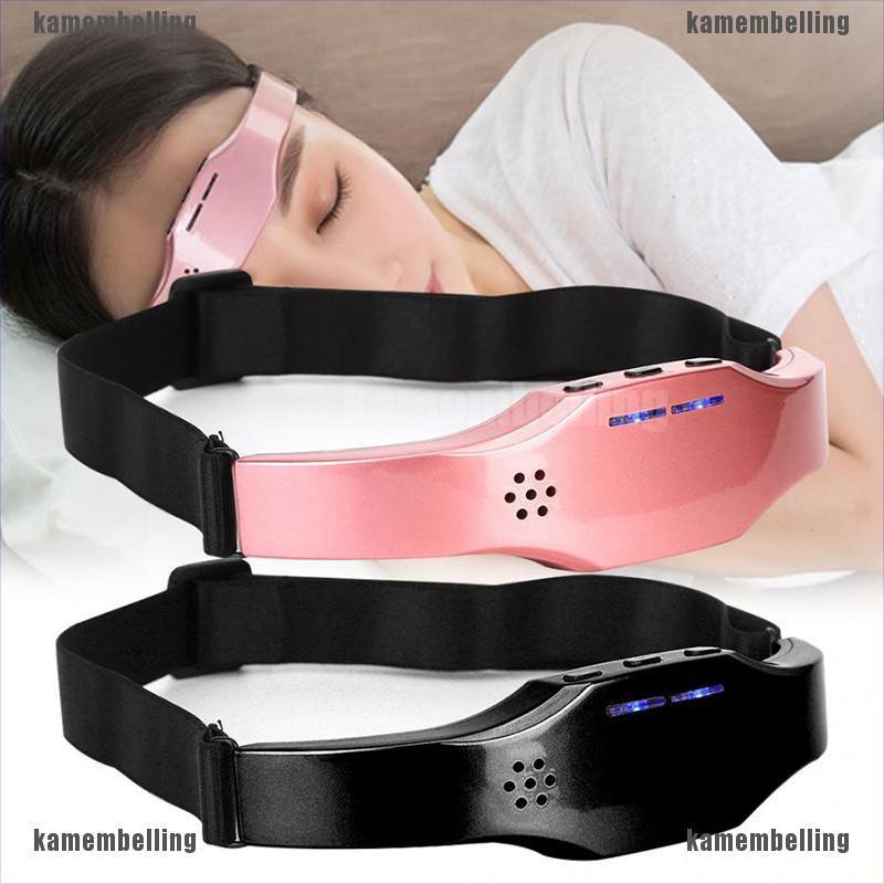 (kam) Máy Mát Xa Đầu Thông Minh Không Dây Hỗ Trợ Giấc Ngủ