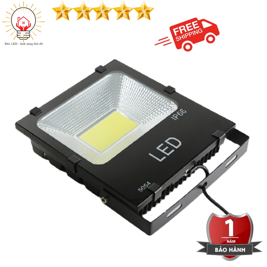 Đèn pha led 50w, đèn hắt biển quảng cáo, đèn hắt tường, đèn nhà xưởng, đèn công trình, đèn sân vườn