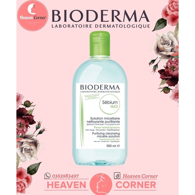 Tẩy trang BiOderm@ 500ML nội địa Pháp