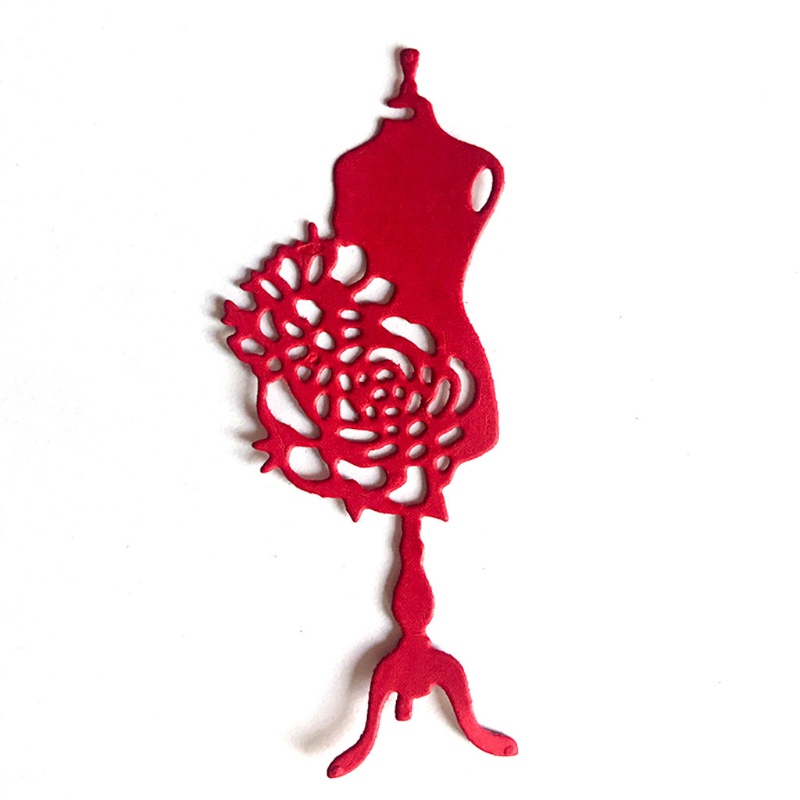 Khuôn Thép Carbon Hình Hoa Treo Sổ Lưu Niệm Thẻ Thủ Công