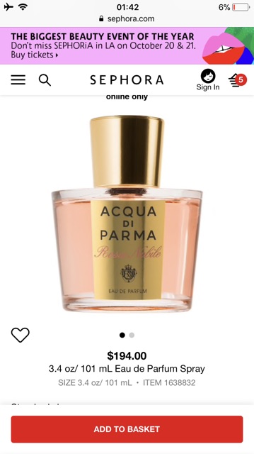 Sample nước hoa có sẵn Dolce gabana - Nejma - Balenciaga - Valentino .. dc tặng từ sephora - macys - bloomingdale