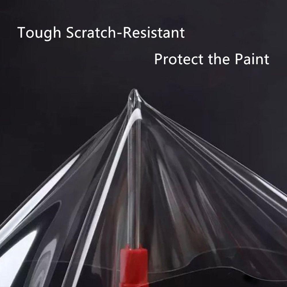 Miếng Dán PVC Trong Suốt Chống Trầy Chống Nước Bảo Vệ Khung Xe Hơi